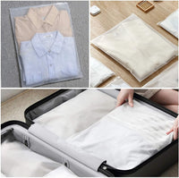 Vielseitige Gefrostete Zip-Aufbewahrungsbeutel – 20er-Pack Kunststoff-Kleiderschutzhüllen (Kaufe 2 Sets, erhalte 1 GRATIS)
