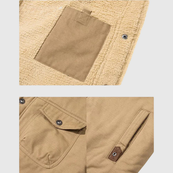 Gefütterte Herren Bomberjacke – Logan