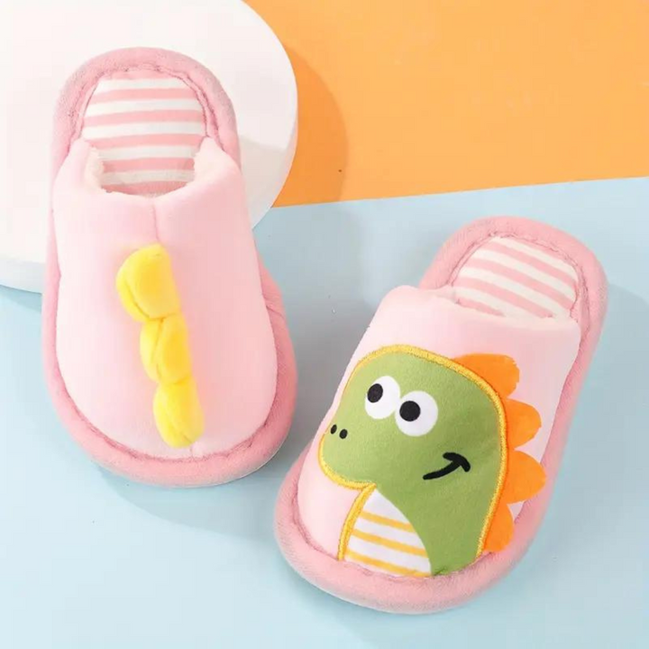 Kinder Hausschuhe mit Dino Design – RoarySteps