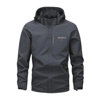 Herren Outdoorjacke leicht & atmungsaktiv mit abnehmbarer Kapuze – Elian