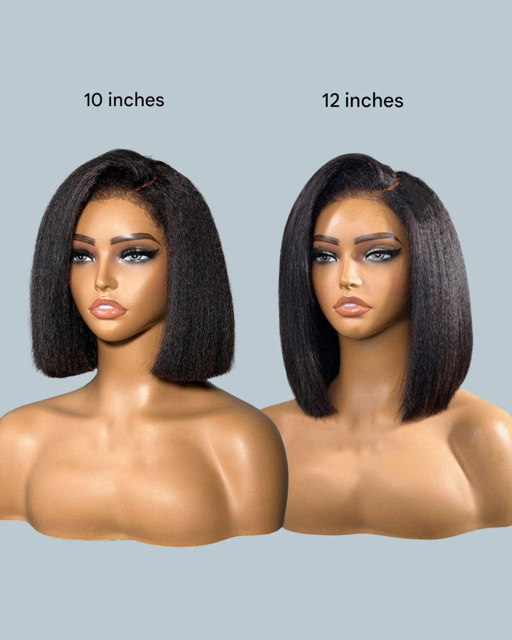 HD Spitze-Perücke 5x5 Kinky Straight – Zamira