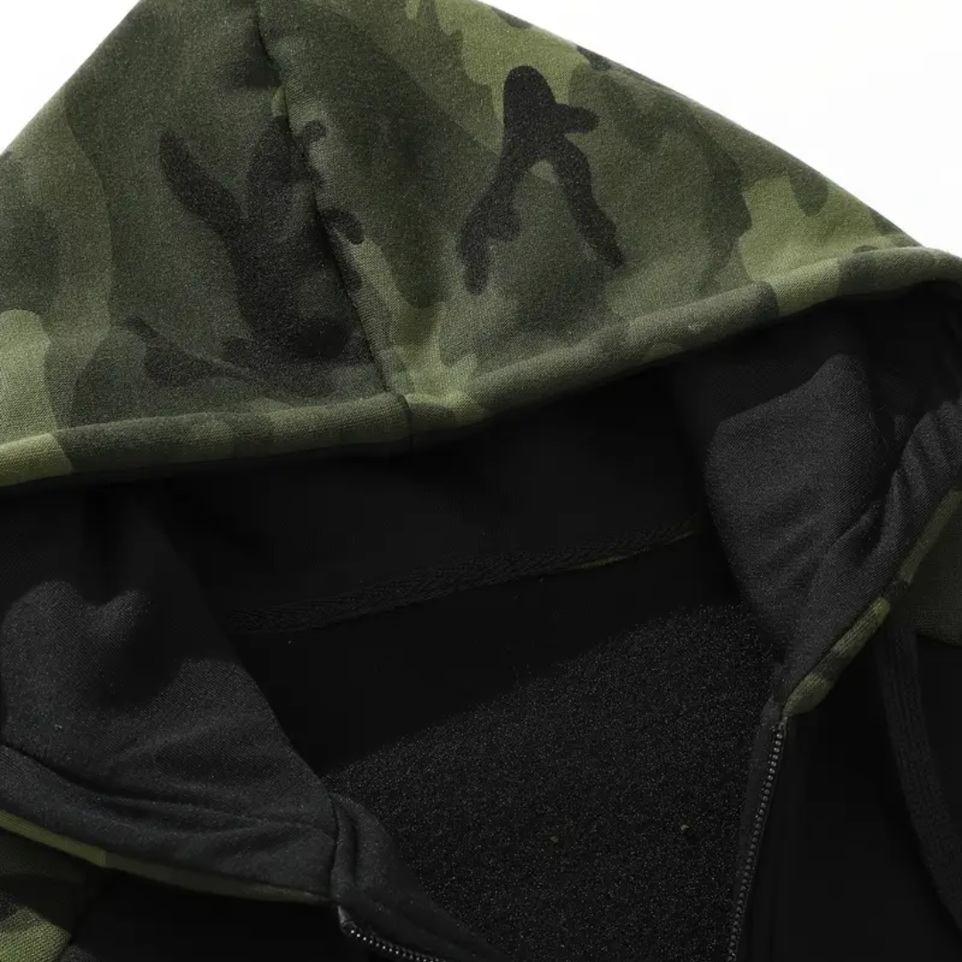 Warm und Bequem Herren Camo Fleecejacke – Ethan