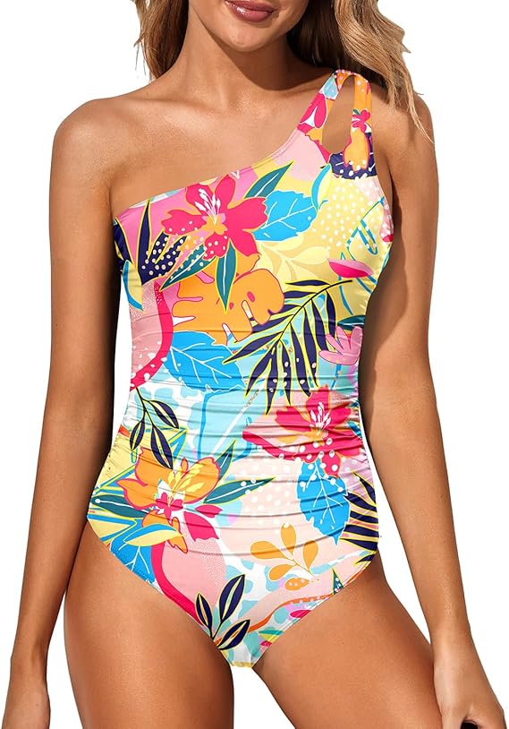 Formend & Stylisch Ein-Schulter Badeanzug Damen – Daria