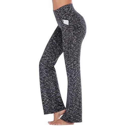 Damen-Yogahose mit hoher Taille – Selina