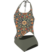 Damen Badeanzug mit Premium Handwerkskunst – Celestina