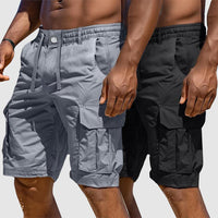 Sommerliche Herren-Cargoshorts aus Baumwollmischung – Rafael