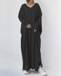 Sommerliches Maxikleid aus Baumwoll-Leinen-Mix – Sorella