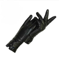 Vintage Leder Damenhandschuhe - RetroGrove