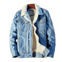 Herren Denimjacke mit warmer Fleecefütterung – Tobias