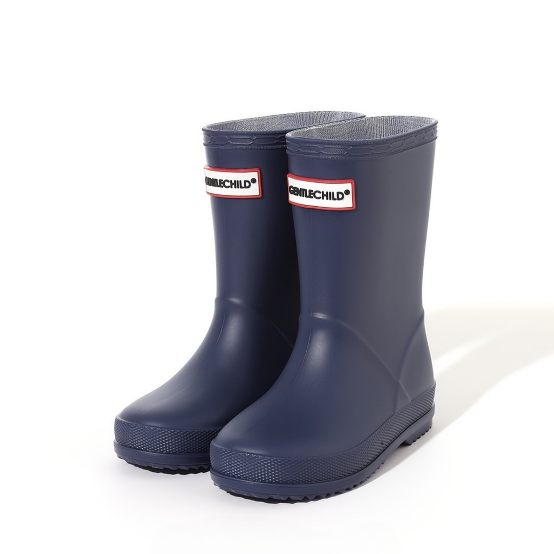 Kinder Gummistiefel einfarbig und wasserfest – Noah
