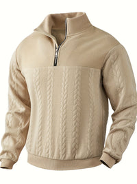 Vintage Herrenpullover mit Reißverschluss – Victor