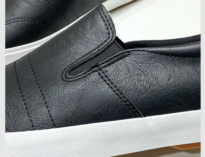 Herren-Slip-on-Ledersneaker – Jonas