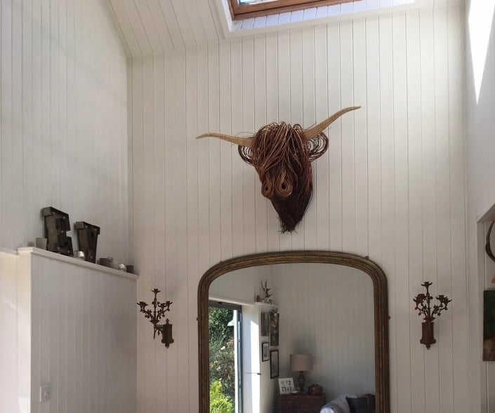 Cow Wall Sculpture – Bowie