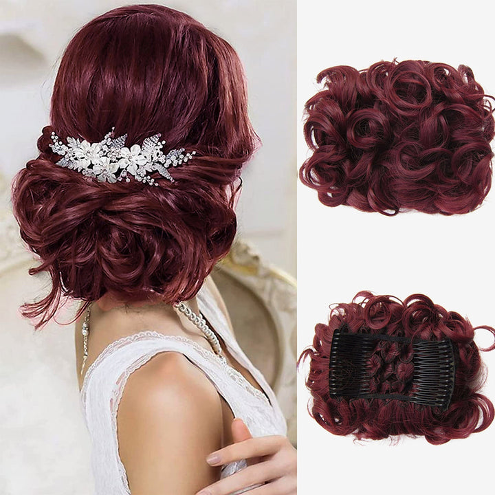 Krullende Knot Hairextension – FluffyFix