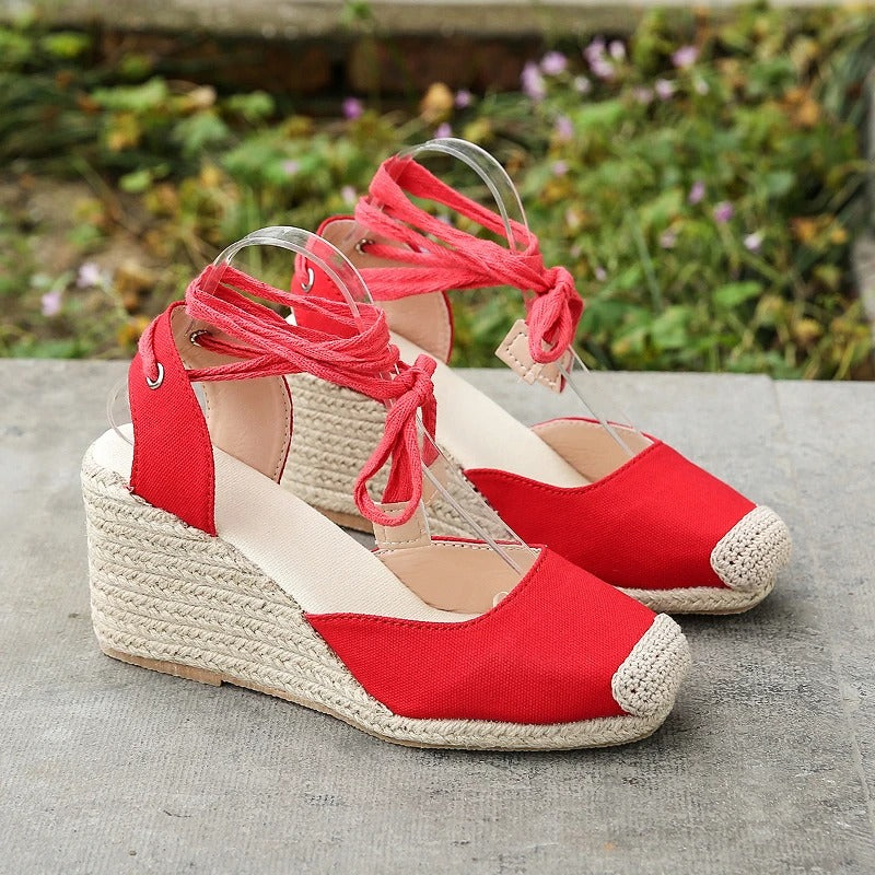 Stilvolle Espadrille-Sandalen für Damen – Maribel