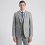3-Piece Herringbone Patterned Suit - Leonard