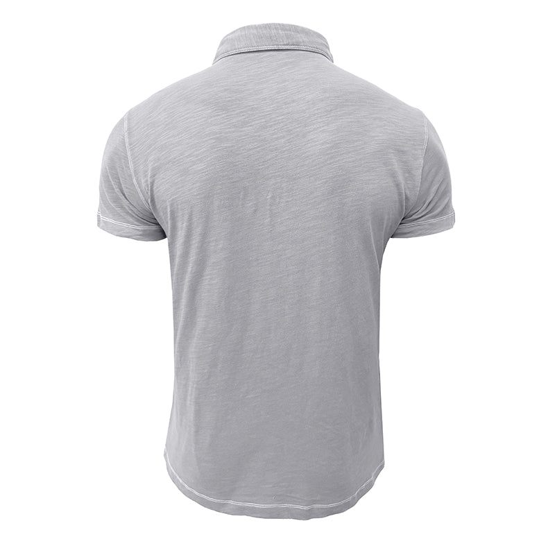 Herren-Poloshirt aus Weicher Baumwolle – Matteo