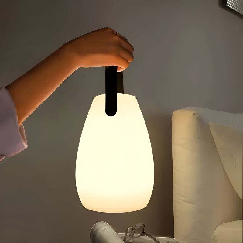 Wasserdichte Drahtlose LED Tischlampe für Innen & Außen - Lumora