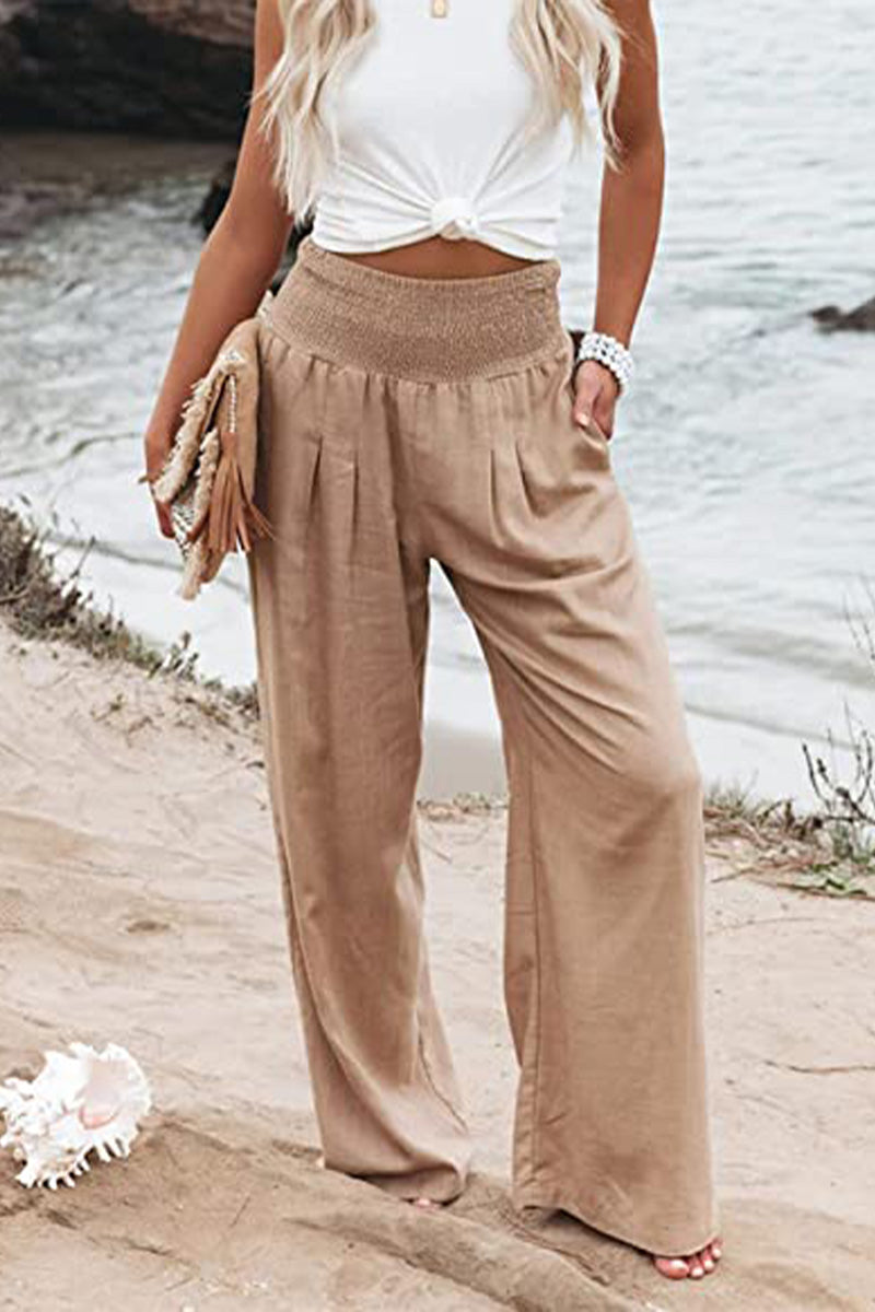 Elegante Palazzo Hose mit Boho-Flair – Yasmin