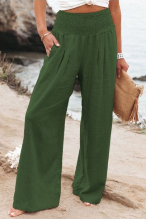 Elegante Palazzo Hose mit Boho-Flair – Yasmin