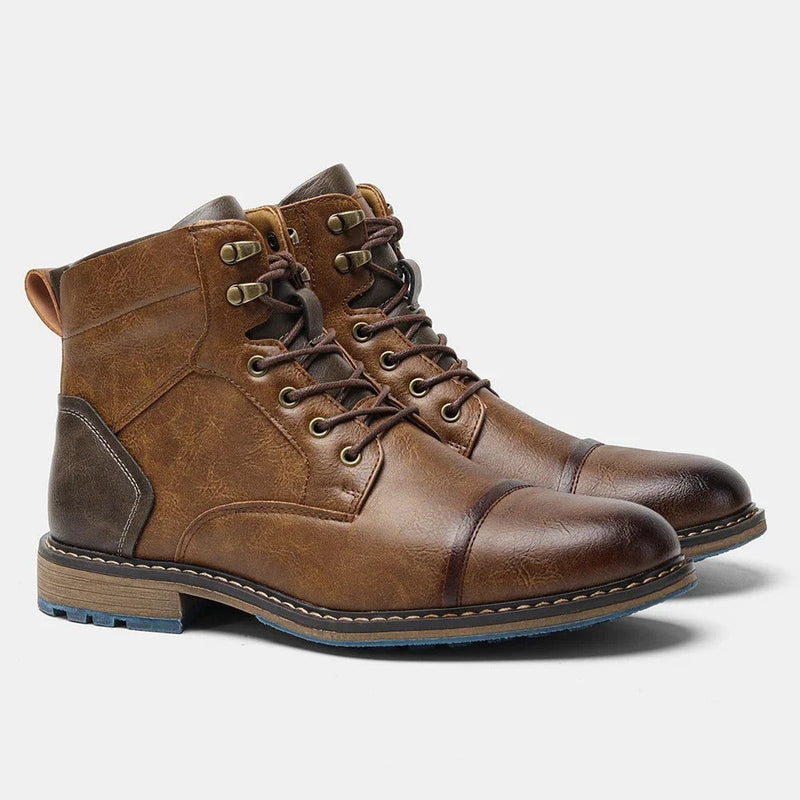 Vintage Leren Heren Boots - Orion