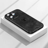 Luxe Hirschleder iPhone Hülle - Veltro