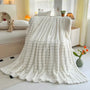 Luxe Bubbeltextuur Fleece Decke - BubbleNest