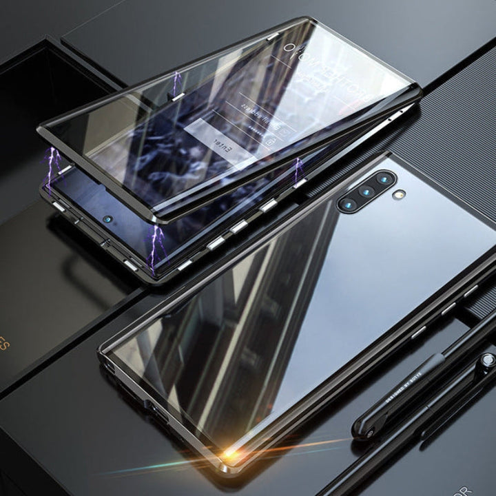 Magnetische Glazen Samsung Hoes – Fortiq