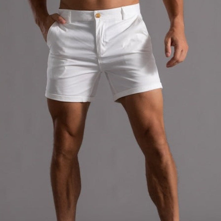 Modische Slim-Fit Chino-Shorts für Herren – Emil