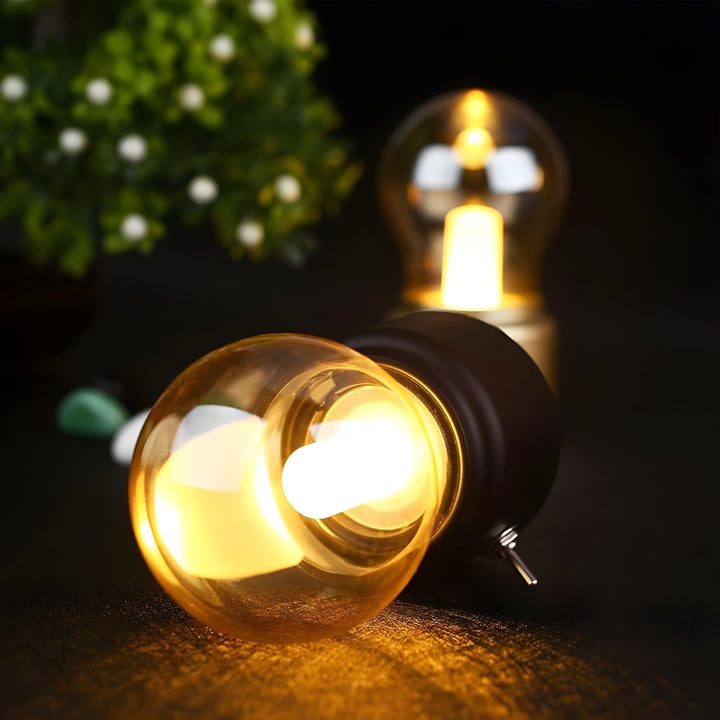 Tragbare Retro Tischlampe - LumiRetro