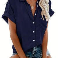 Grace Kragen Bluse | Komfortabler Knopfverschluss