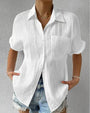 Stilvolle Bluse mit kurzen Ärmeln – Elena