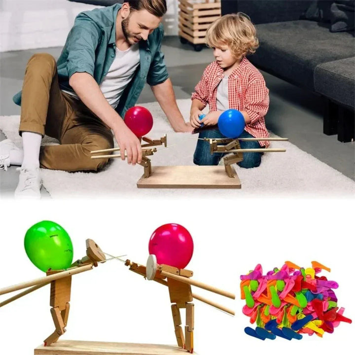 Dynamisches Holzfechtspiel - BambooBattles