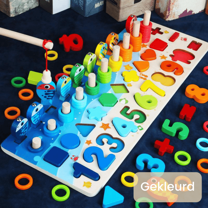 Montessori Kleinkinderspielbrett - Holz SpielSafari