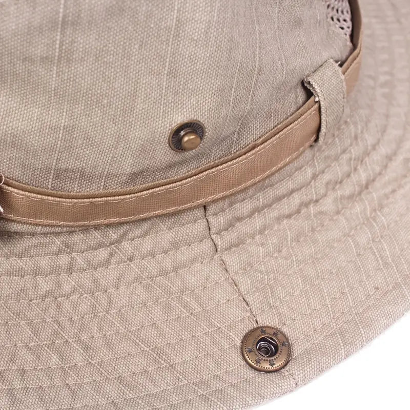 Outdoor Sonnenhut mit Verstellbaren Riemen und Breiter Krempe – Solantra