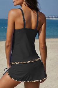 Trendiger Leopardenprint Tankini - Savannah