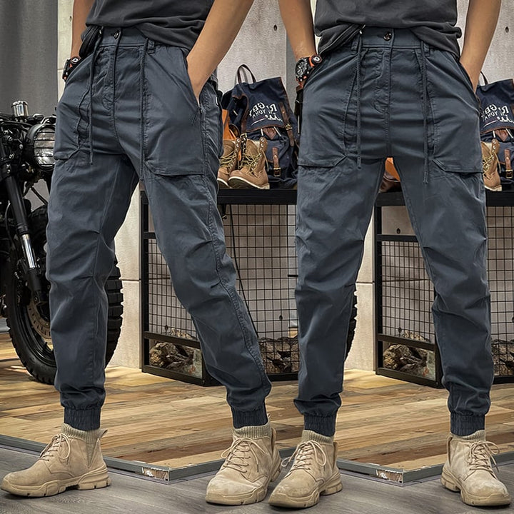 Rekbare Herren Cargo Hose - Axel