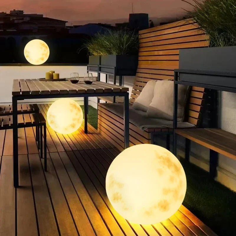 Magische Mondlicht Gartenlampe - LunaGlow