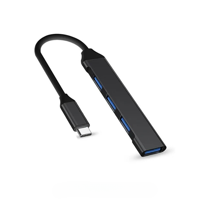 4-Port USB 3.0 & 2.0 Multiport Hub with Type-C Adapter – Buy 1, Get 1 Free-Type-c 2.0 3.0-State of Style