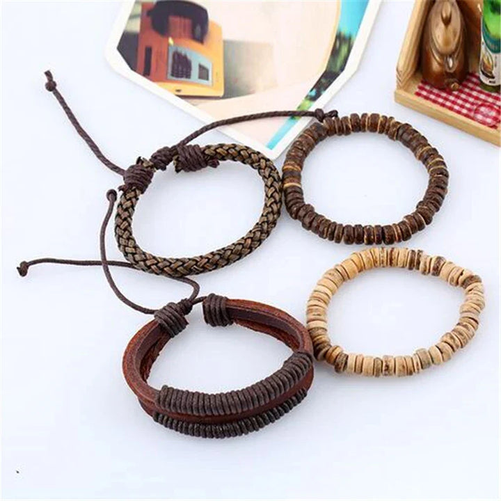 4-Teiliges Armband-Set - RebelStyle