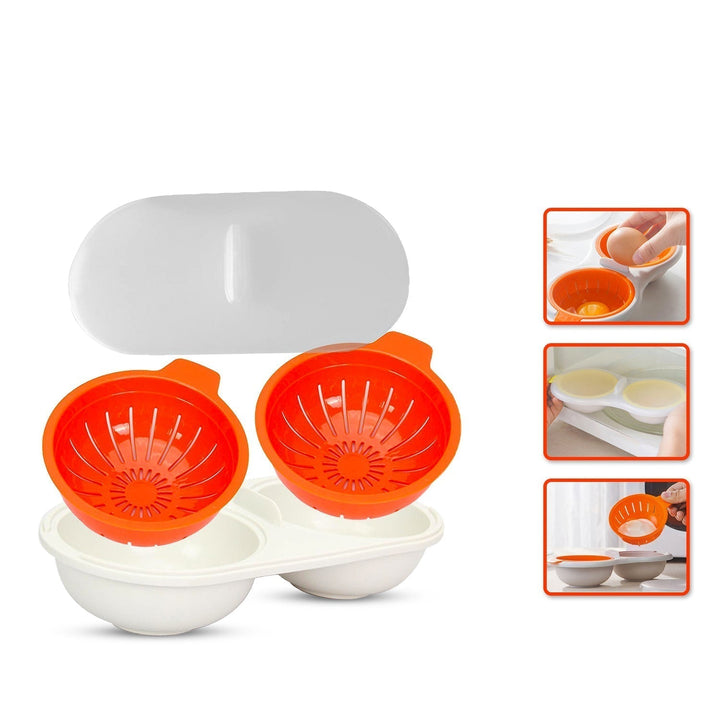 Mikrowellen-Eierpochierset – EggEase