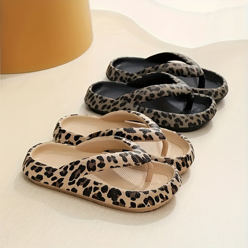 Atmungsaktive & Rutschfeste Sommer Slipper mit Print für Damen – Kaja