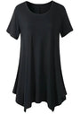Loose Fit Damen T-Shirt mit kurzen Ärmeln – Taryn