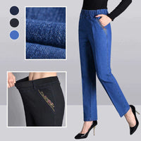 Push-up Jeans - Ella mit warmem Innenfutter und perfektem Sitz!