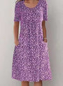 Stilvolles Kleid mit Blumenmuster – Eva | Das perfekte leichte Sommerkleid!