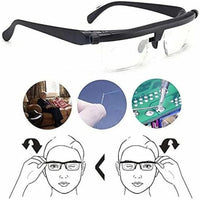 Verstellbare Brille für Nah- und Fernsicht - VisiFlex