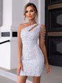 Festliches Sommerkleid mit Pailletten – Amira