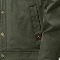 Herren Gelegte Outdoor Winterjacke – Gefüttert mit Wollinnenfutter – Danny