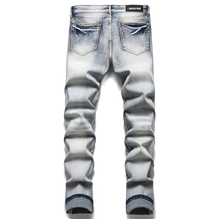 Trendige zerrissene Herrenjeans - Jaxon