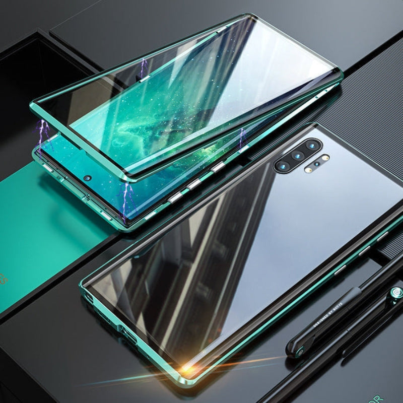 Magnetische Glazen Samsung Hoes – Fortiq